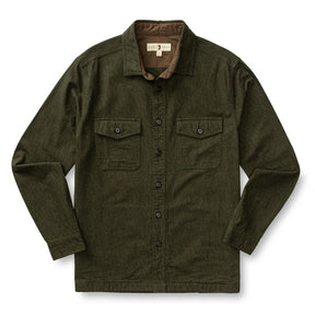 Moss Mountain Outfitters Slater Moleskin Overshirt — Tan, for everyday wear and travel