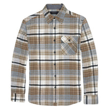 Dakota Grizzly Brock Flannel Shirt — red plaid, for everyday and camp.