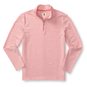 Duck Head Wakeman Stripe Performance 1/4 Zip Pullover — blue and white stripes, for everyday travel