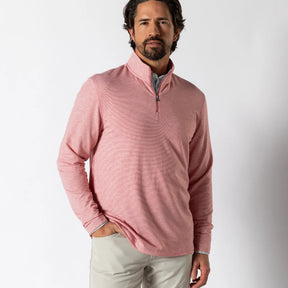 Duck Head - Wakeman Stripe Performance 1/4 Zip Pullover
