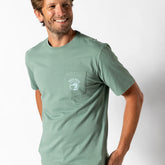 Duck Head Sure Sign Short Sleeve T-Shirt — White, for everyday wear