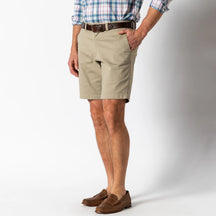 Moss Mountain Outfitters Gold School Chino Shorts — Khaki, for everyday wear