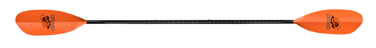 Cannon Kingfisher Kayak Paddle — black and yellow, for fishing.
