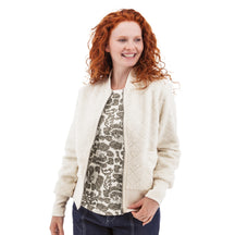 Moss Mountain Outfitters Aventura Solstice Bomber Jacket — Black, for everyday wear