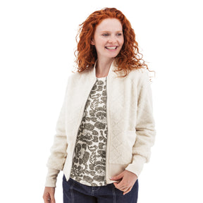 Moss Mountain Outfitters Aventura Solstice Bomber Jacket — Black, for everyday wear