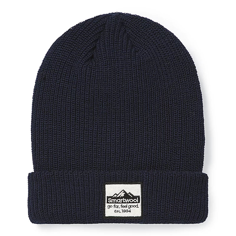 Smartwool Patch Beanie — knit patch, for everyday wear, hiking, and camping