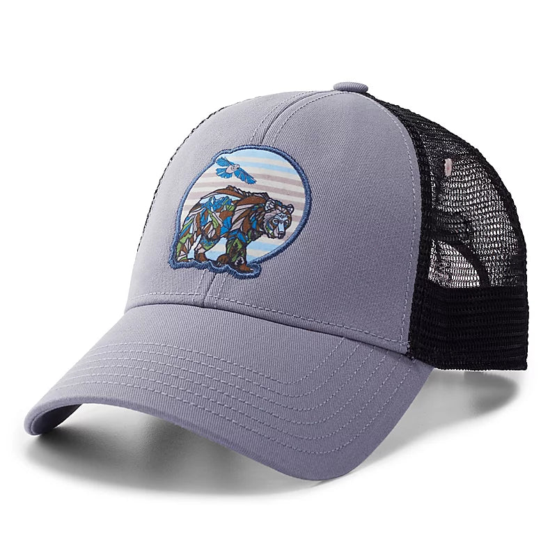 Smartwool Companion Trucker Hat — Blue, for hiking, everyday wear, and travel