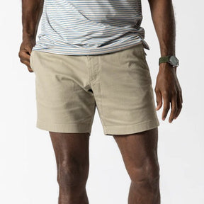 Duck Head 7" Gold School Chino Short — gold, for everyday and travel.