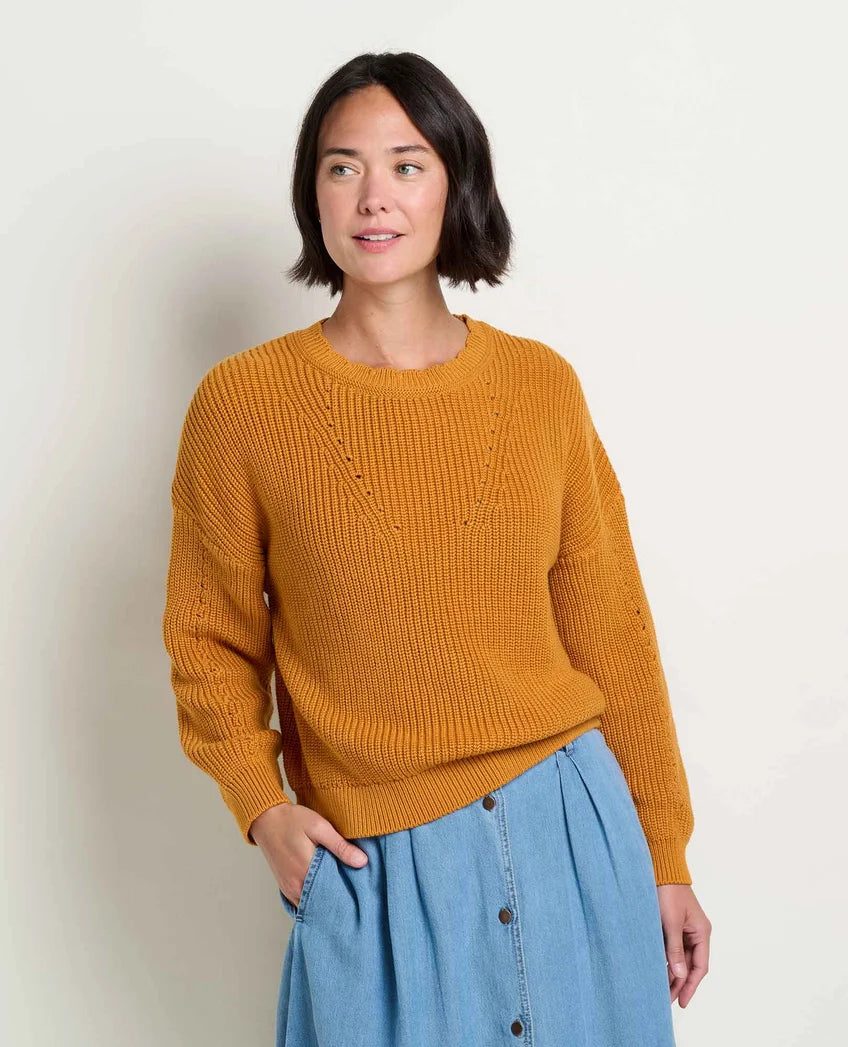Toad & Co.- Bianca Shaker Crew Sweater