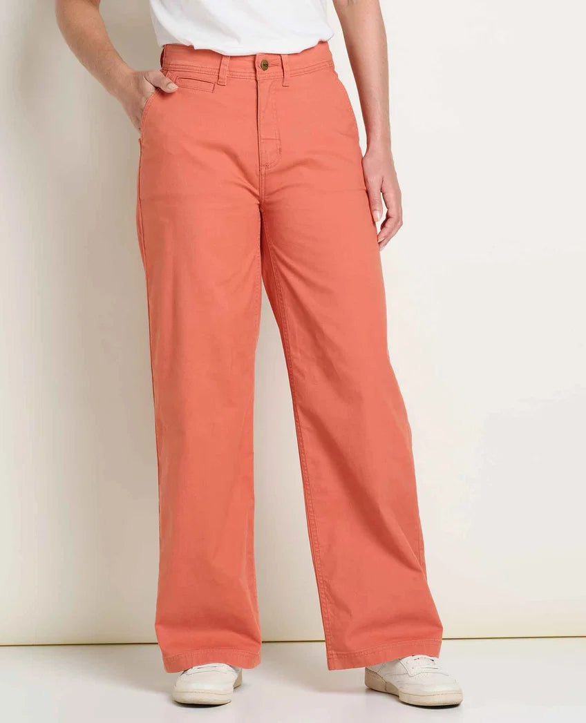 Toad & Co- Earthworks Wide Leg Chino