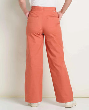 Toad & Co- Earthworks Wide Leg Chino