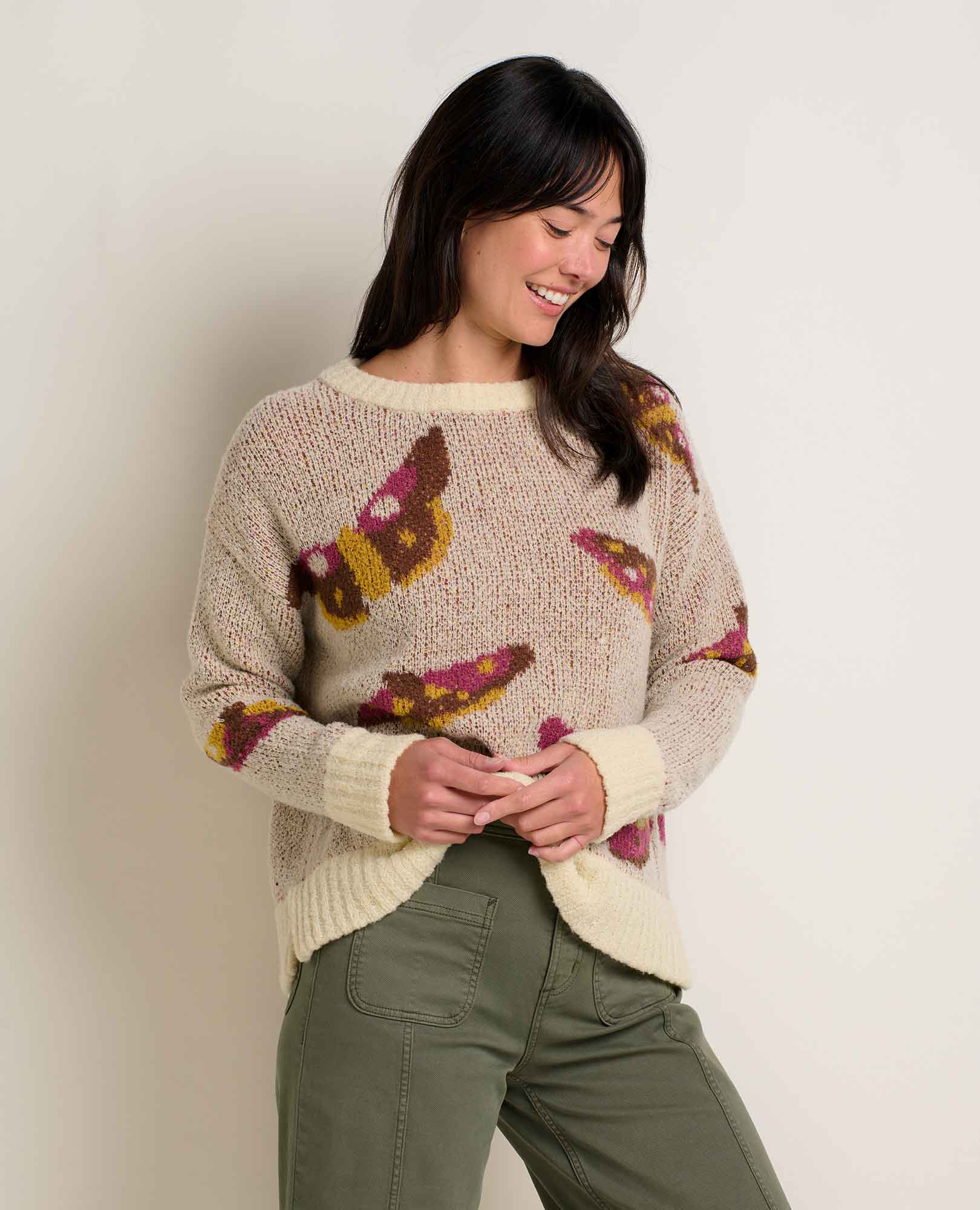 Toad & Co. Cotati Dolman Sweater — Cream, for everyday wear