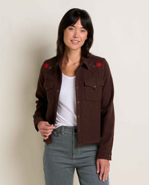 Toad & Co. Conifer Western Shirt — green, for everyday.