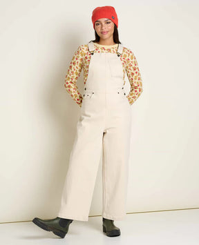Toad & Co Balsam Seeded Denim Overall — blue, for everyday wear