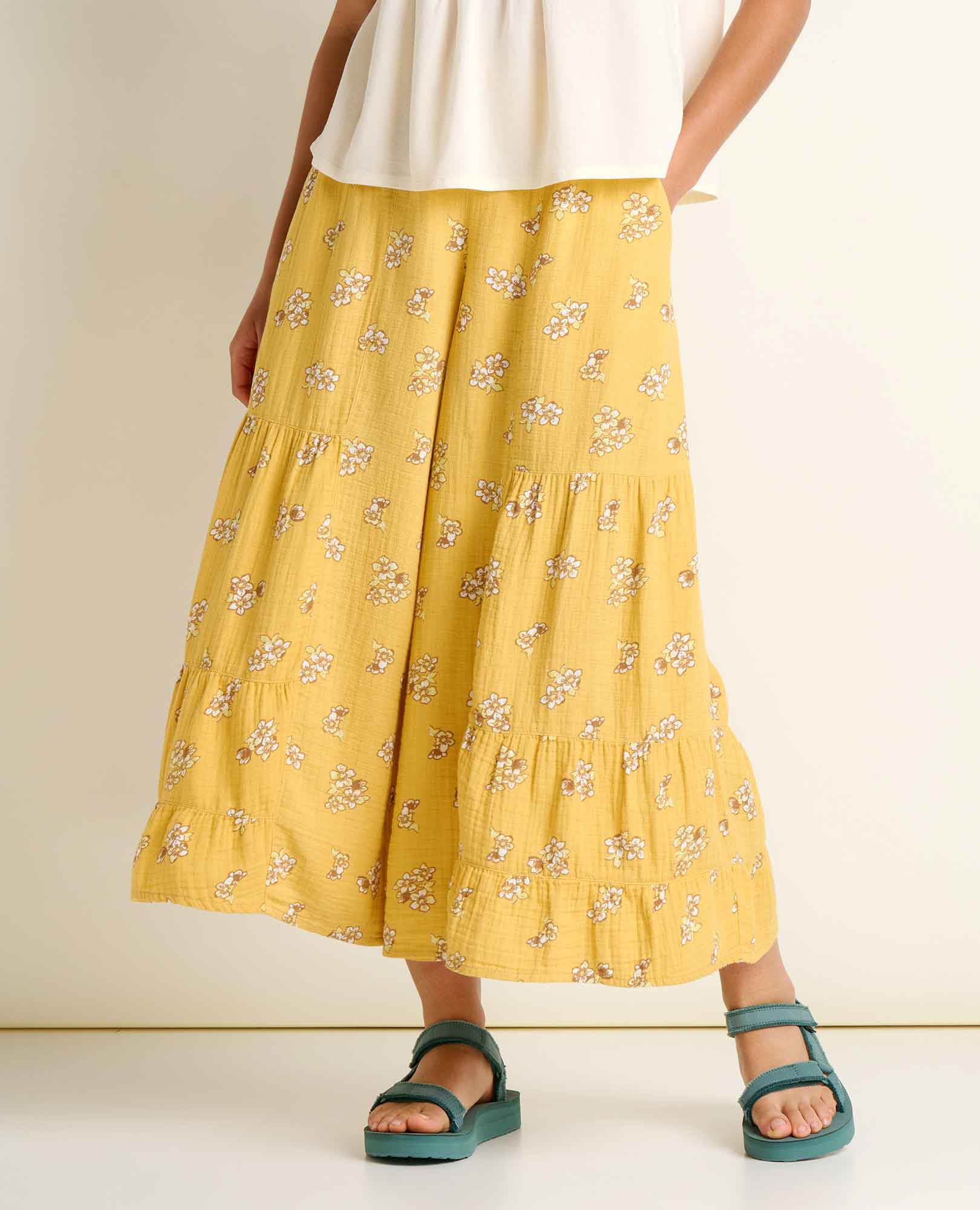 Toad & Co. Tate Double Weave Palazzo Pant — relaxed fit, for everyday and travel.