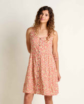 Toad & Co. Manzana Tiered Tank Dress — tiered, for everyday and travel.