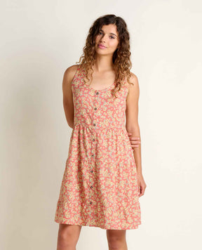 Toad & Co. Manzana Tiered Tank Dress — tiered, for everyday and travel.