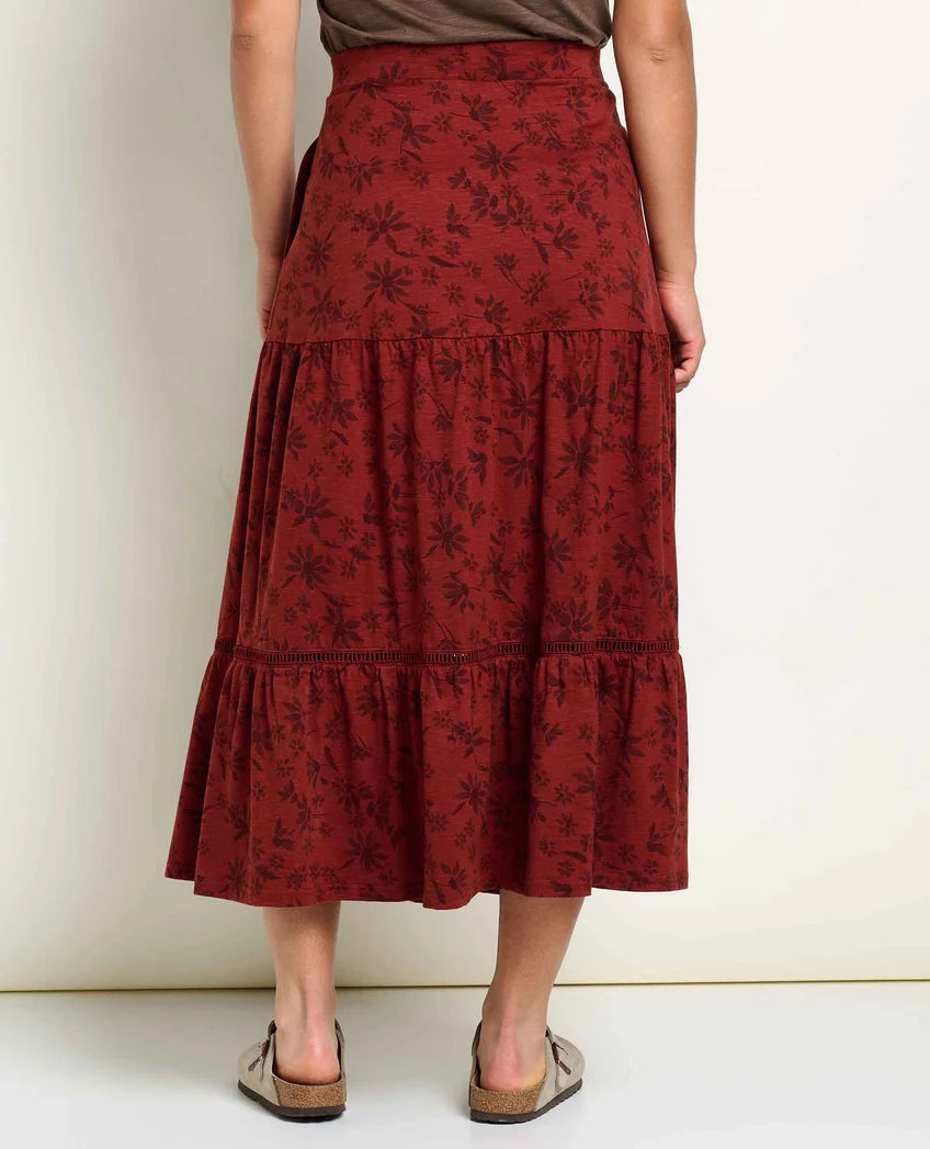Toad & Co-Marigold Tiered Midi Skirt
