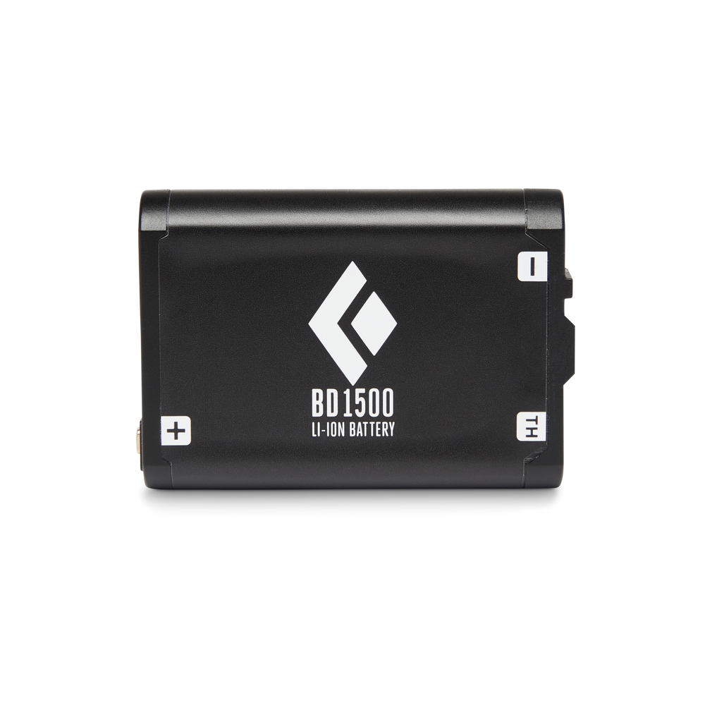 Black Diamond BD 1500 BATTERY & CHARGER — Black, for hike, camp, climb