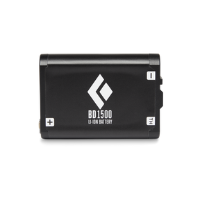 Black Diamond BD 1500 BATTERY & CHARGER — Black, for hike, camp, climb
