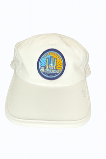 Moss Mountain Outfitters Three Sisters Marathon Hat — Black, for trail-running and everyday wear.
