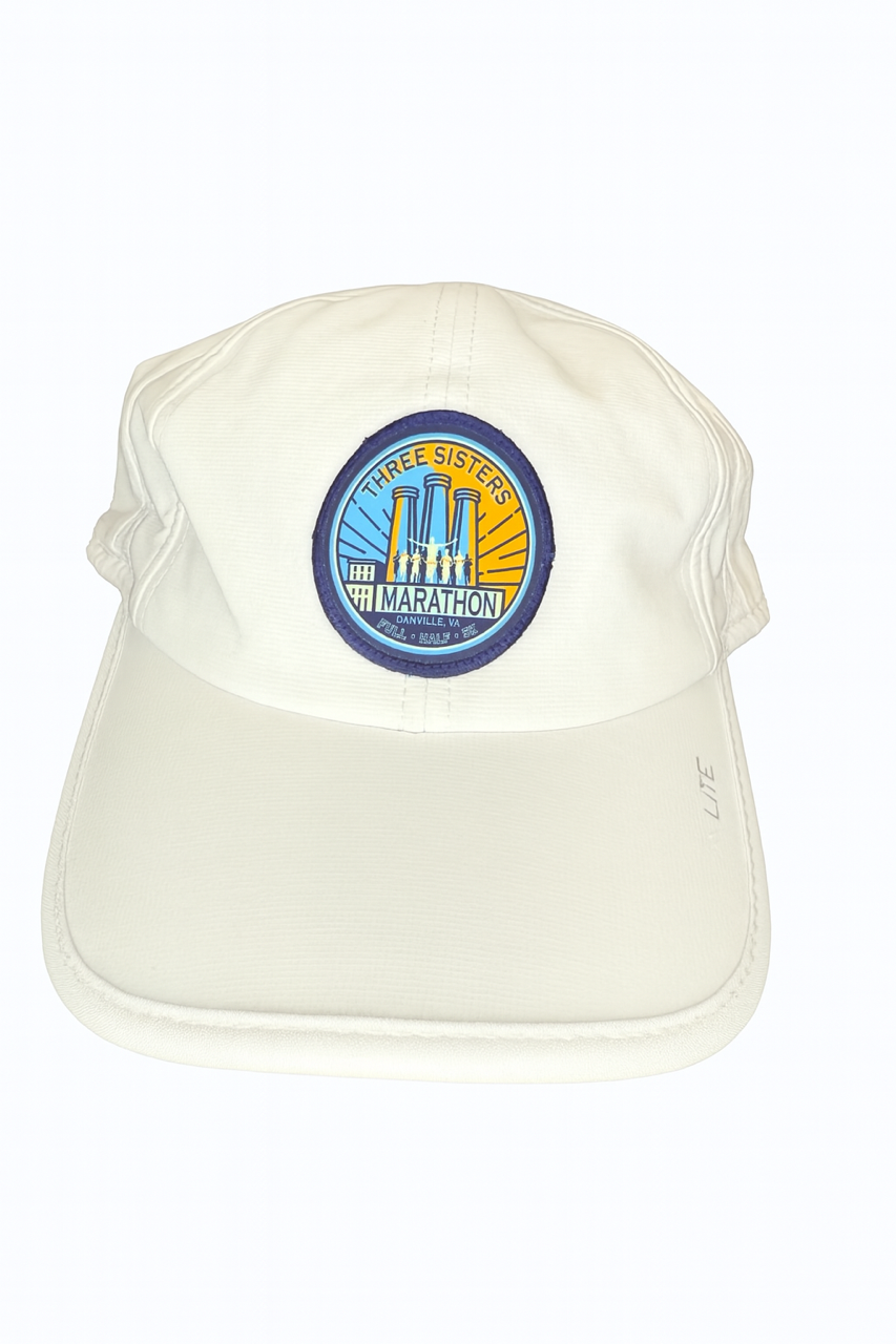 Moss Mountain Outfitters Three Sisters Marathon Hat — Black, for trail-running and everyday wear.