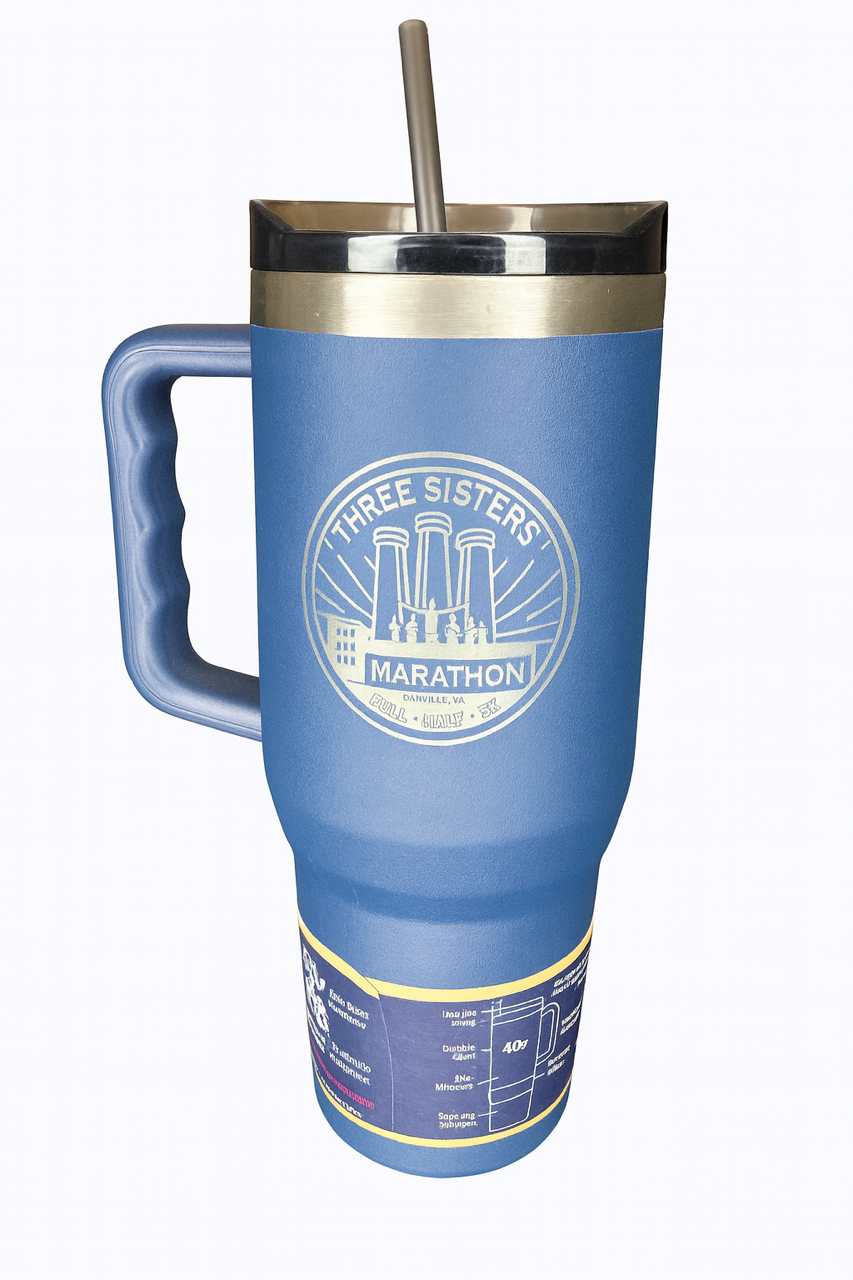 Moss Mountain Outfitters Three Sisters Marathon 40 oz Tumbler — Stainless steel, for everyday hydration and trail runni…