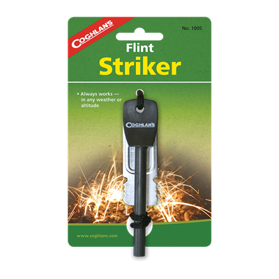 Coghlan's Flint Striker — Compact fire starter, for hiking and camping.