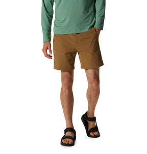 Mountain Hardwear Men's Basin Trek Short — Gray, for hiking and camping