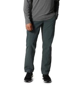 Mountain Hardwear Men's Basin Trek Pant — Olive green, for hiking and camping