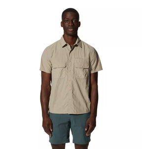 Mountain Hardwear Men's Stryder™ Short Sleeve Shirt — lightweight, for hiking, camping, and travel.