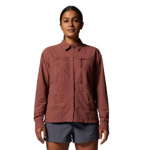 Mountain Hardwear Women's Stryder Long Sleeve Shirt — lightweight, for hiking, camping & travel
