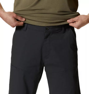 Mountain Hardwear Hardwear AP™ Short — Gray, for climbing, hiking, camping, travel, and everyday wear.