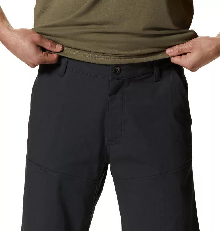 Mountain Hardwear Hardwear AP™ Short — Gray, for climbing, hiking, camping, travel, and everyday wear.
