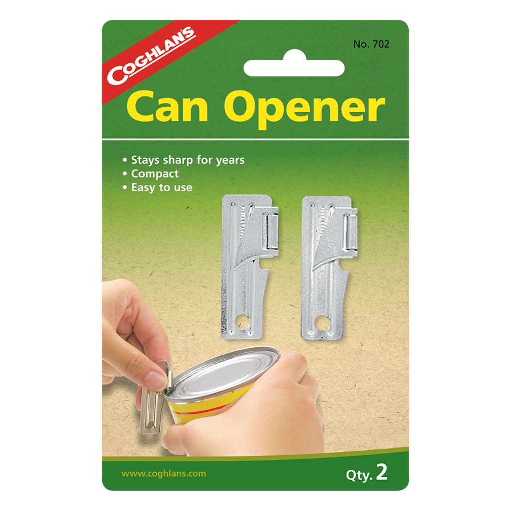 Coghlan's Can Opener — Silver, for camping meals