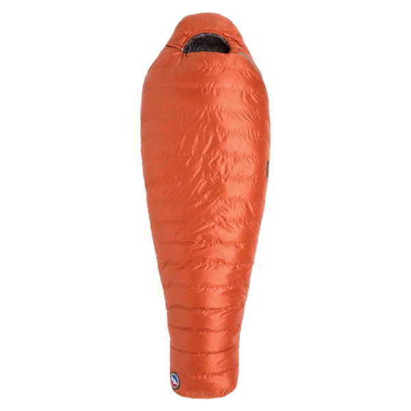 Big Agnes Greystone 20° Traditional Mummy Bag — grey, for hiking and camping