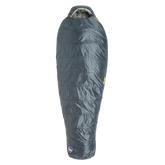 Big Agnes Athracite 30° — gray sleeping bag, for hiking and camping