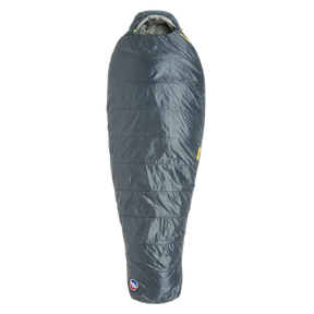 Big Agnes Athracite 30° — gray sleeping bag, for hiking and camping