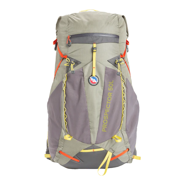 Big Agnes Prospector 50L Pack — green, for hiking and camping