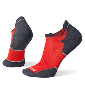 Smartwool Run Targeted Cushion Ankle Socks — gray, for trail-running and everyday use.
