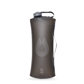 Hydrapak Seeker™ 3 L — collapsible water bottle, for hike and camp.