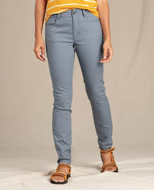 Toad & Co. Earthworks 5 Pocket Skinny Pant — Earth-toned, for everyday wear