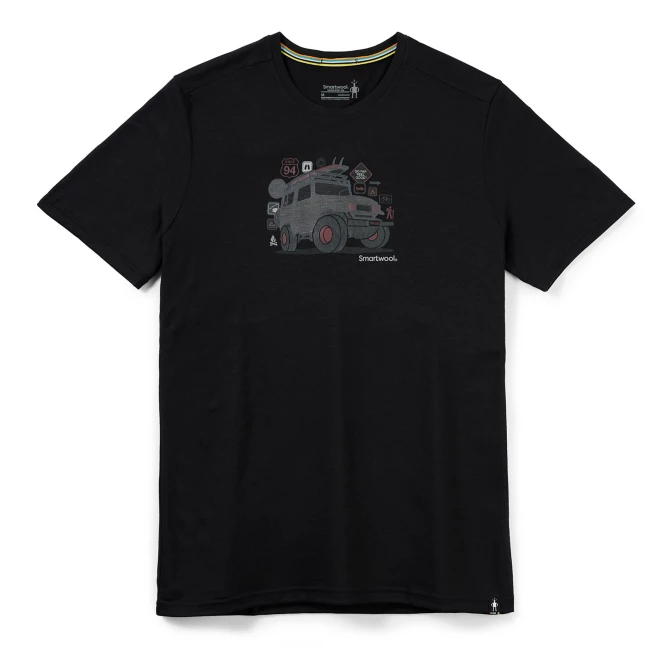 Smartwool - Men’s Merino Sport 150 Overland Adventure Short Sleeve Graphic Tee