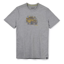 Smartwool Men's Merino Sport 150 Overland Adventure Tee — graphic, for everyday, hike, travel