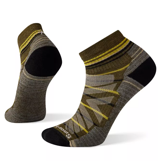 Smartwool Hike Light Cushion Pattern Ankle Socks — patterned, for hike and everyday wear.