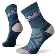 Smartwool Women's Hike Light Cushion Zig Zag Valley Mid Crew Socks — Zig Zag Valley pattern, for hiking and everyday we…