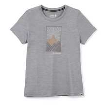 Smartwool Women's Merino Sport Alpine Start Tee — graphic, for hiking, everyday, and travel