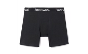 Smartwool Men's Boxer Brief — Black, for everyday, hike, travel.