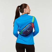 Cotopaxi Kapai 3L Hip Pack — forest green, for hiking, everyday, and travel